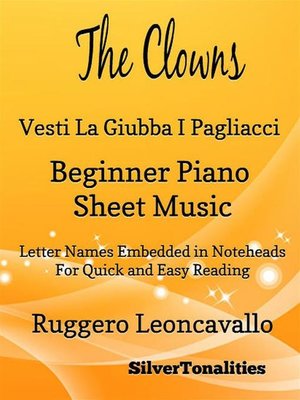 cover image of The Clowns Beginner Piano Sheet Music